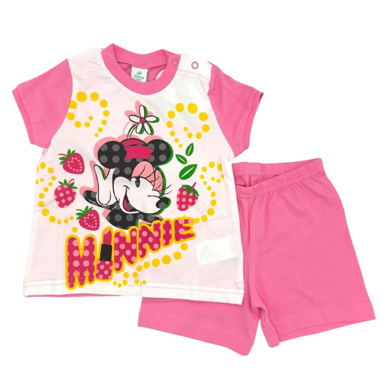 Pyjama court en coton Disney Minnie