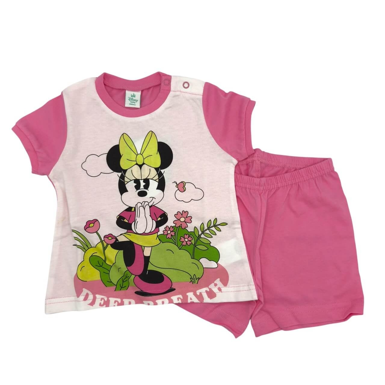 Pyjama court en coton Disney Minnie