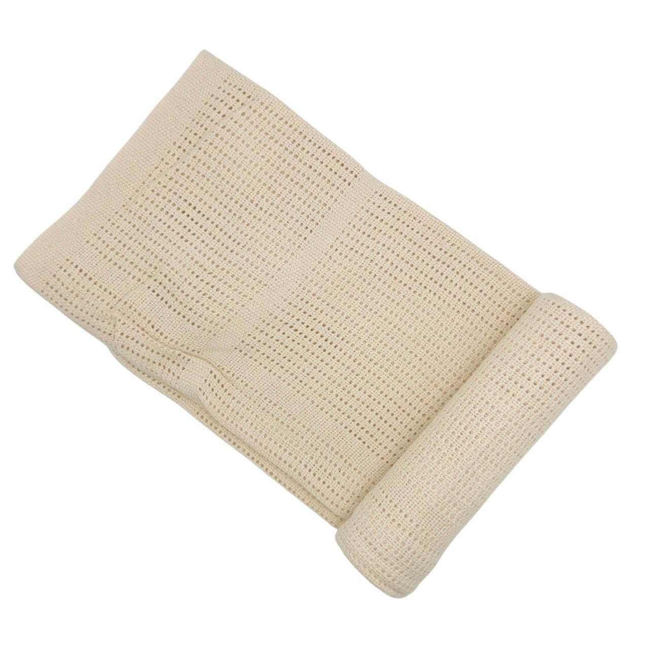 Couverture en fil pour poussette 70x90 cm