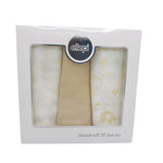 3 torchons en mousseline