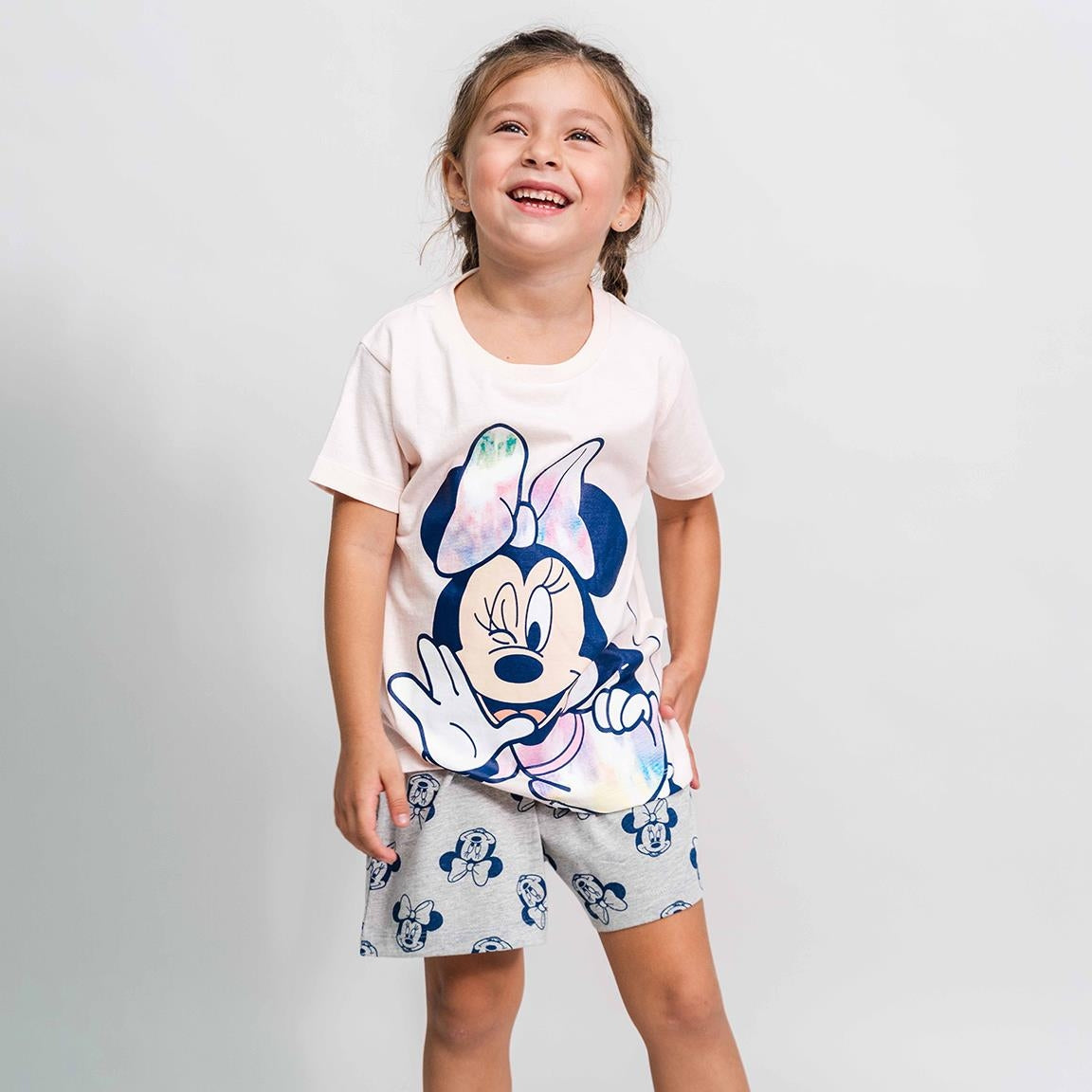 Pyjama court Disney Minnie 100 % coton