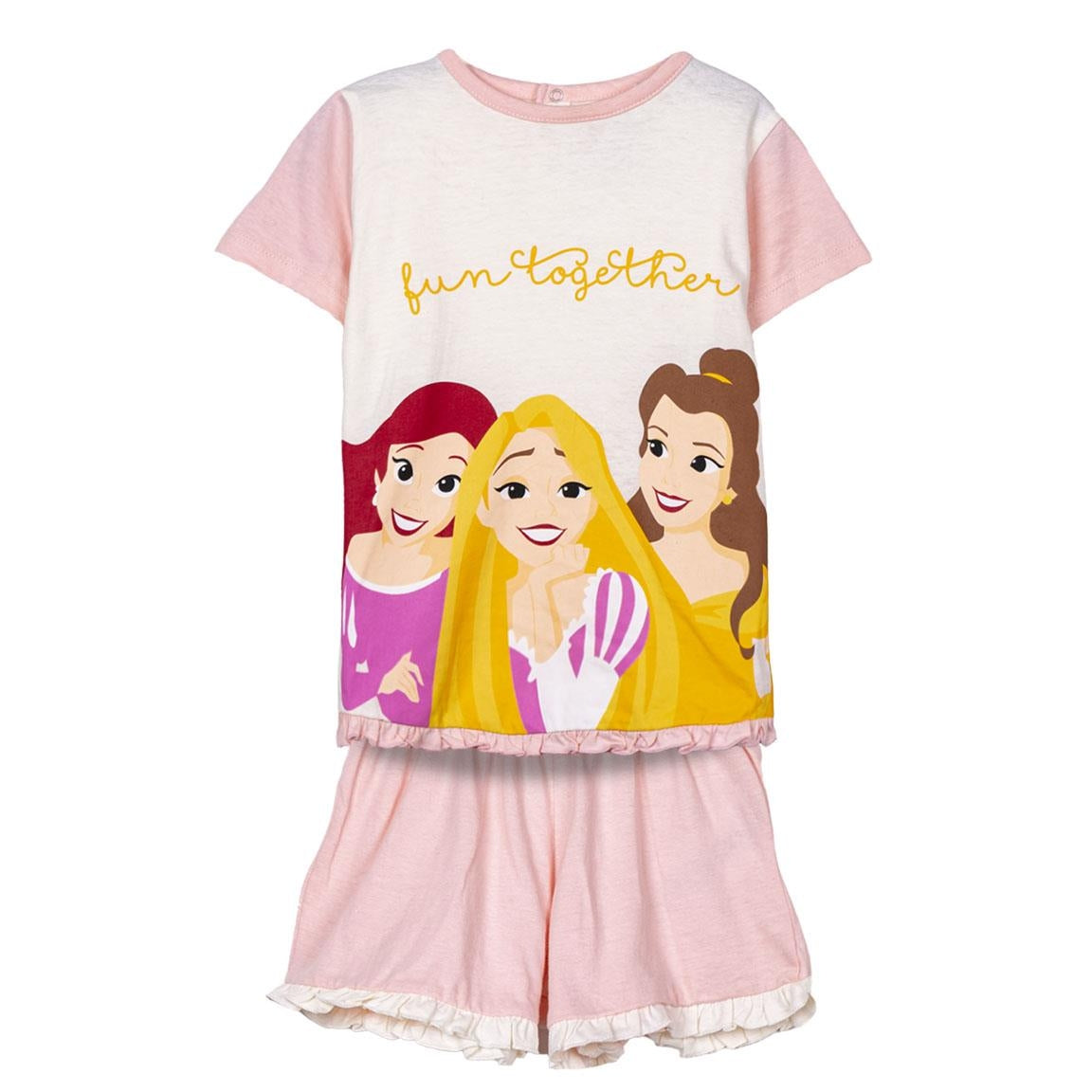 Pyjama court Princesse Disney 100 % coton