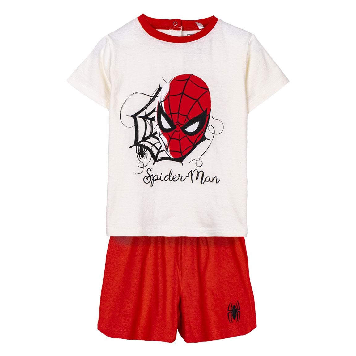 Pigiama Spider Man 100% Cotone