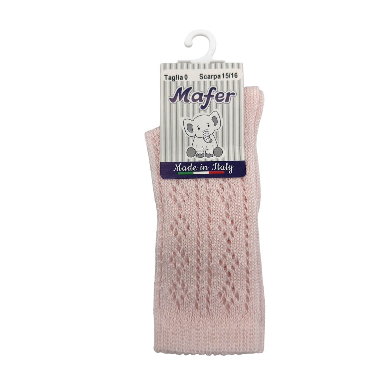 Chaussette en coton perforé