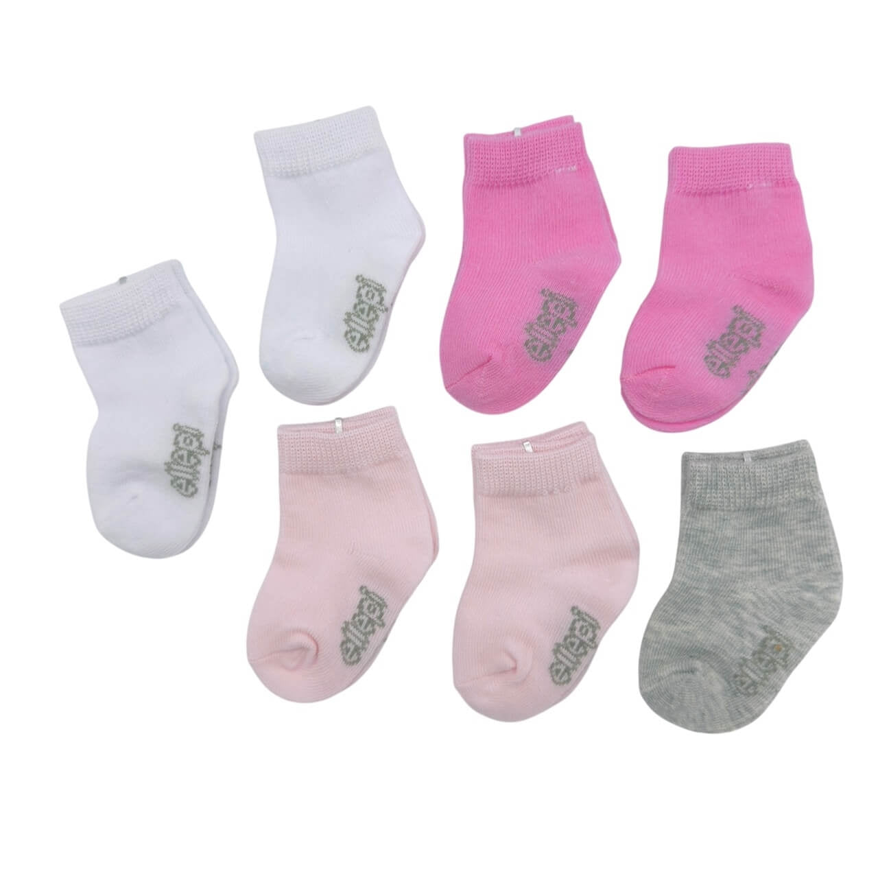 Lot de 7 chaussettes bébé Ellepi