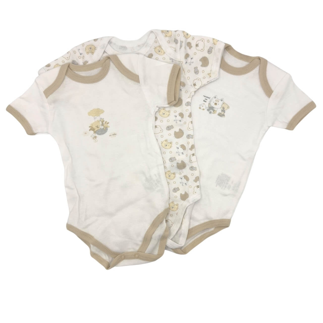 3 Body 100% Cotone Pastello