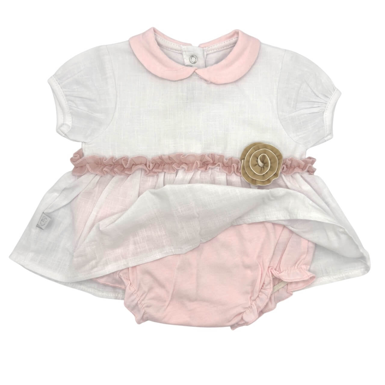Barboteuses/Robe en coton Nazareno Gabrielli