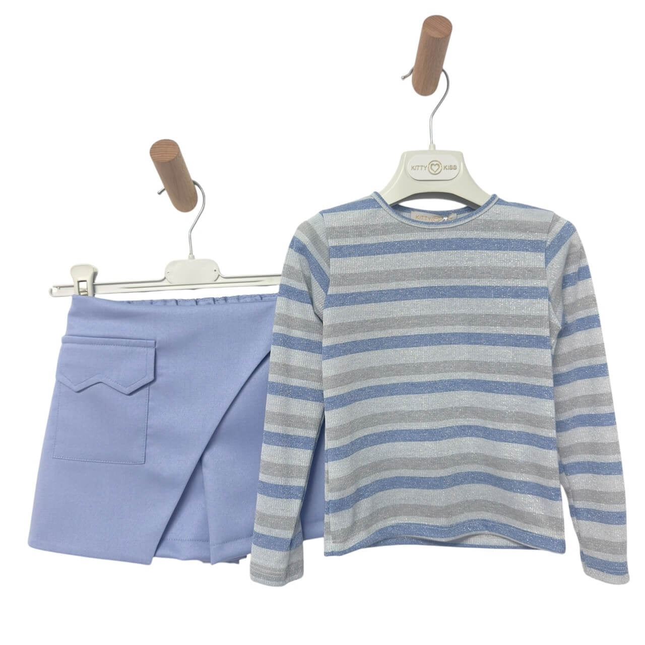 Tenue bébé fille pailletée