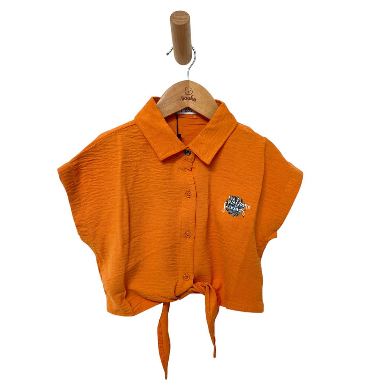 Chemise courte pour fille