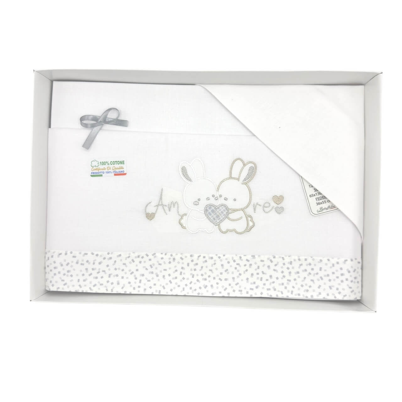 Ensemble complet berceau/lit bébé 100 % coton