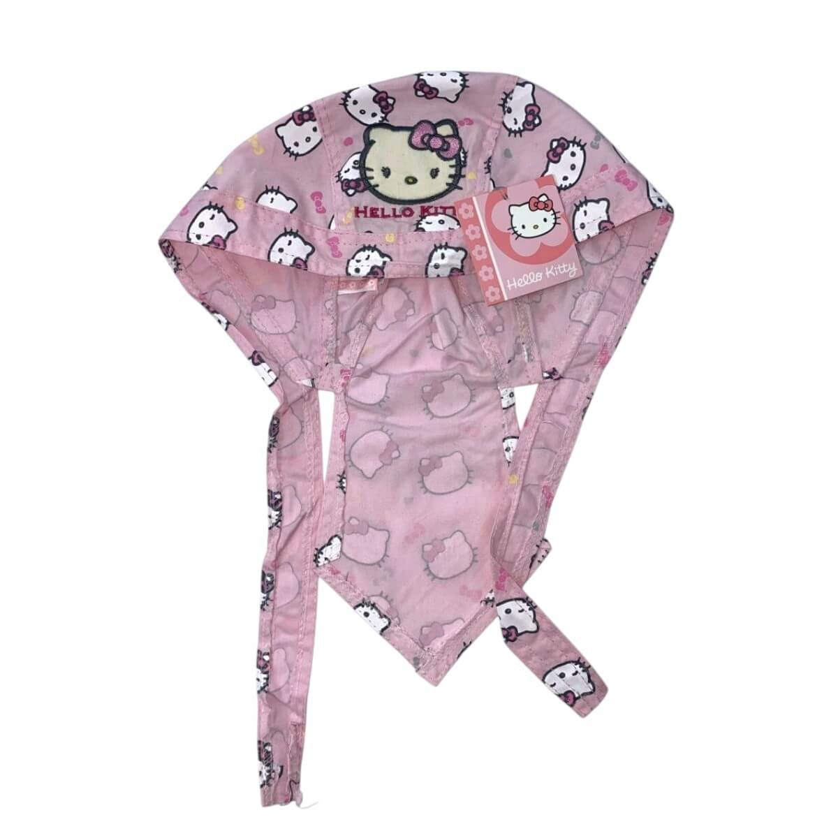 Bandana neonata Hello Kitty 100% Cotone