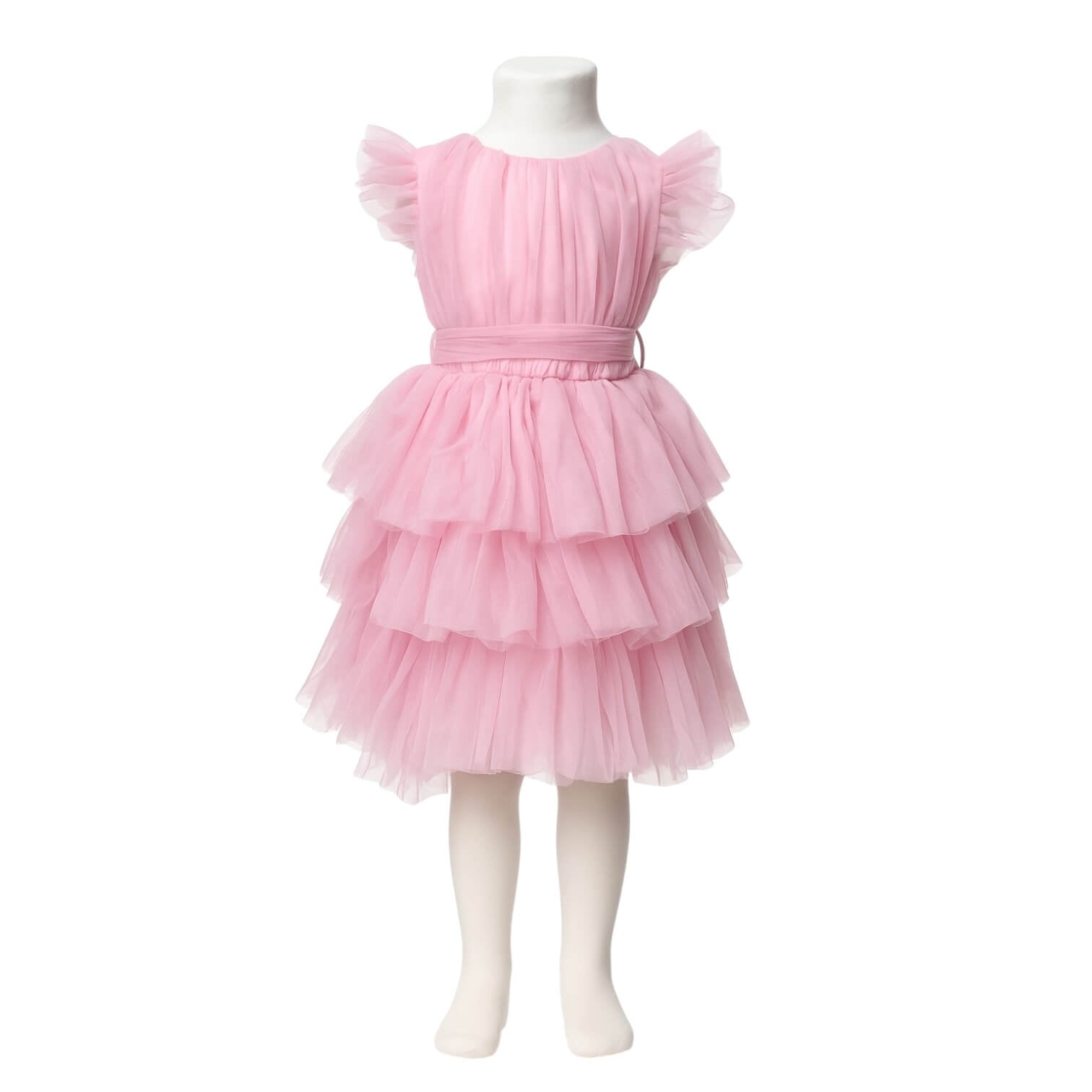 Robe bébé en tulle