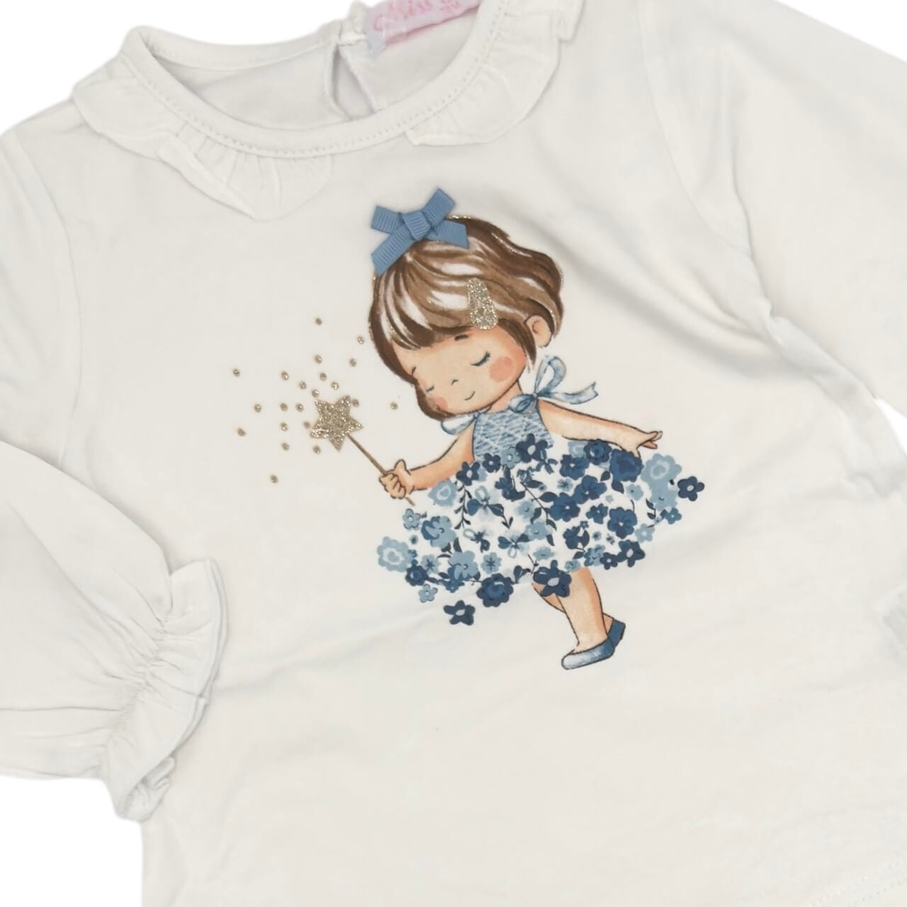 Tenue en coton pour bébé fille