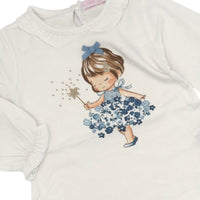 Tenue en coton pour bébé fille