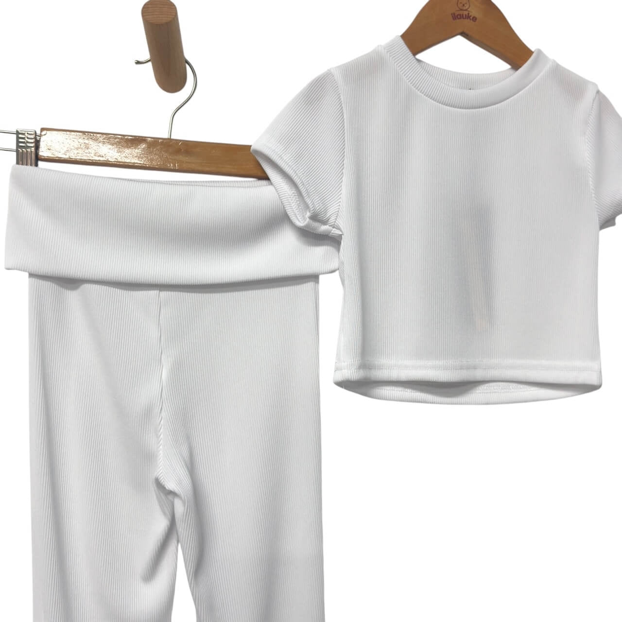 Ensemble bébé fille côtelé