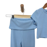 Ensemble bébé fille côtelé