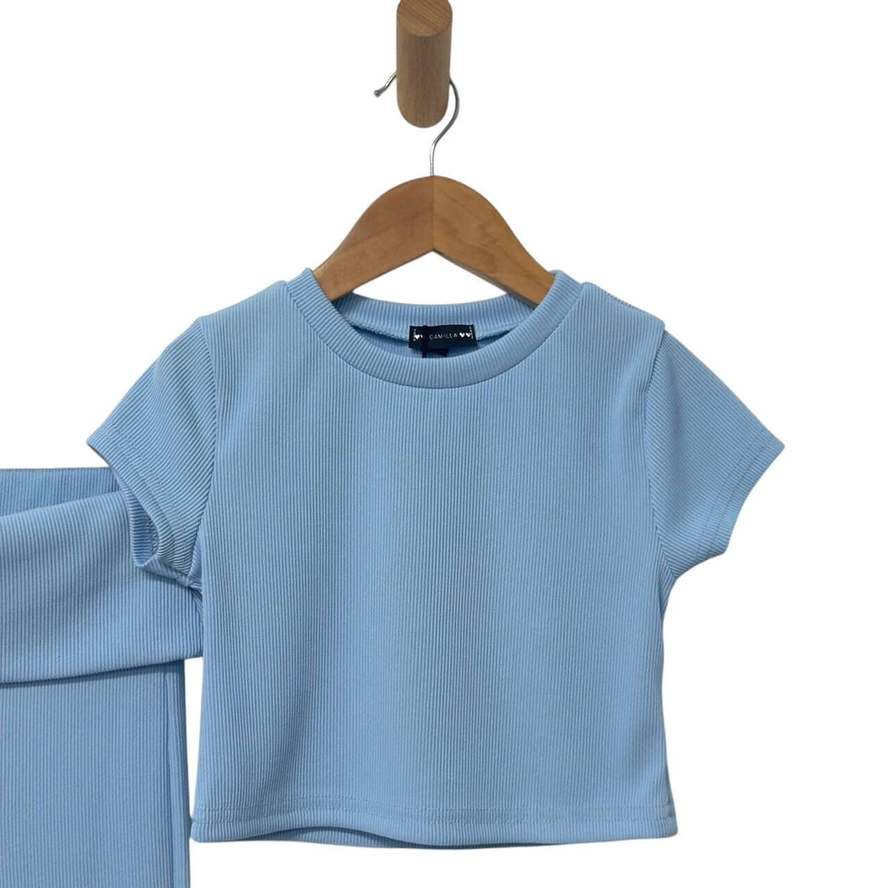 Ensemble bébé fille côtelé