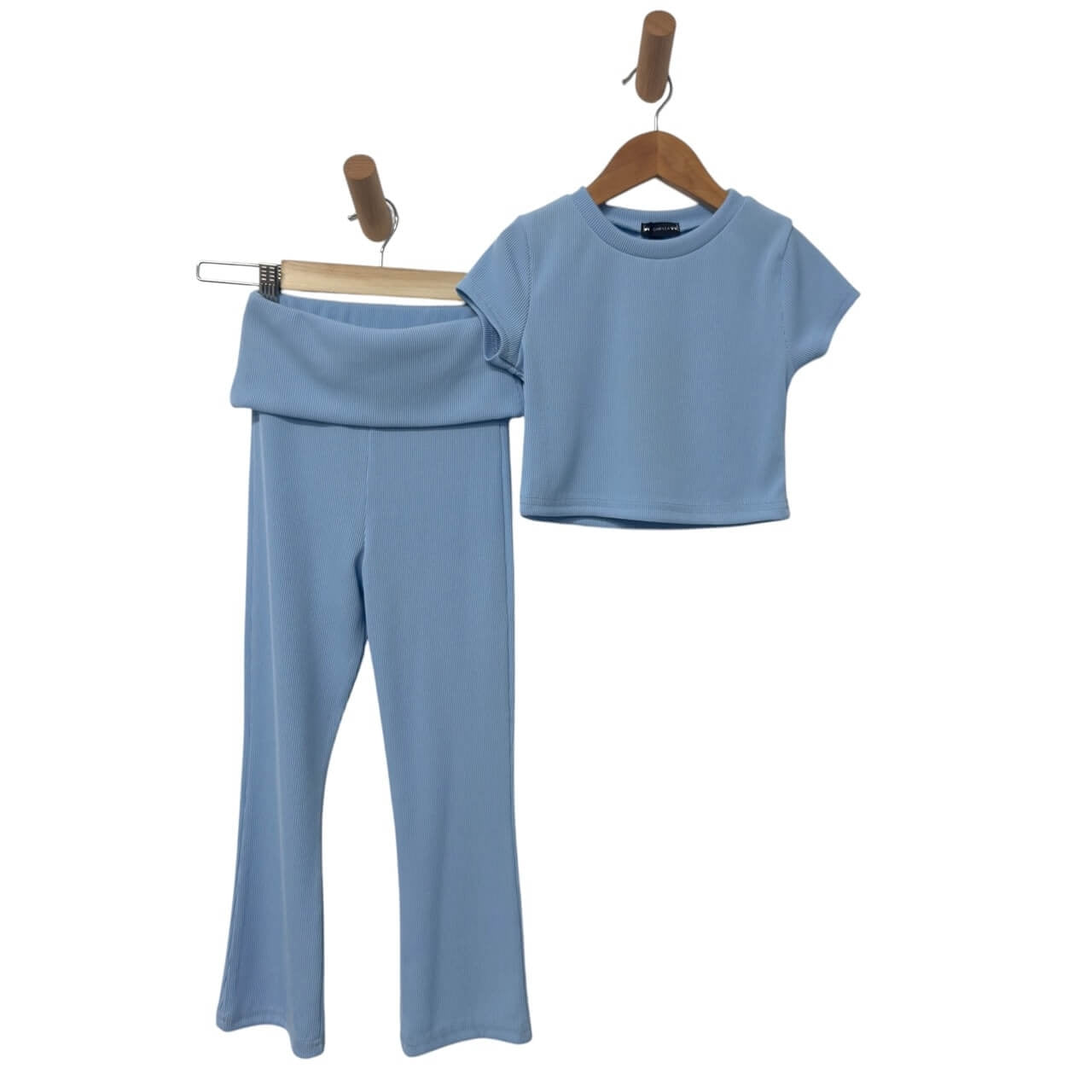 Ensemble bébé fille côtelé