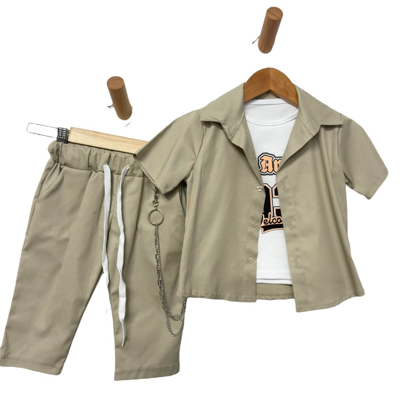 Ensemble en coton pour nouveau-né