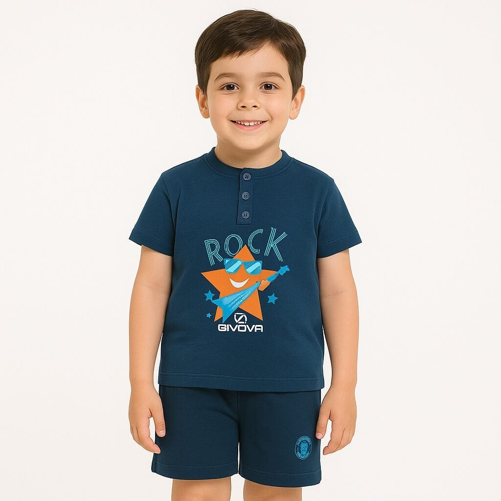 Pyjama en coton pour bébé Givova