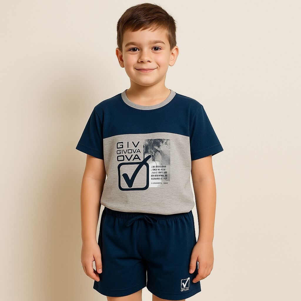 Pyjama en coton pour garçon Givova