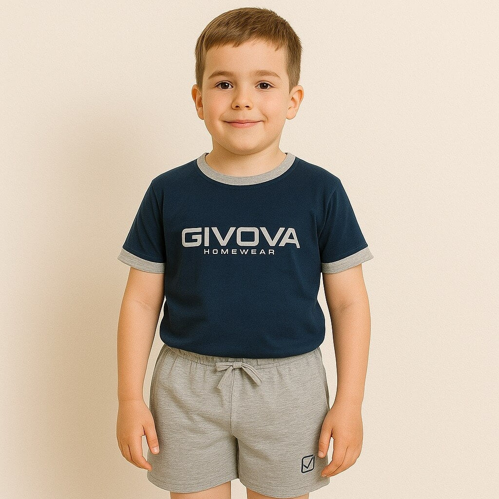 Pyjama en coton pour garçon Givova