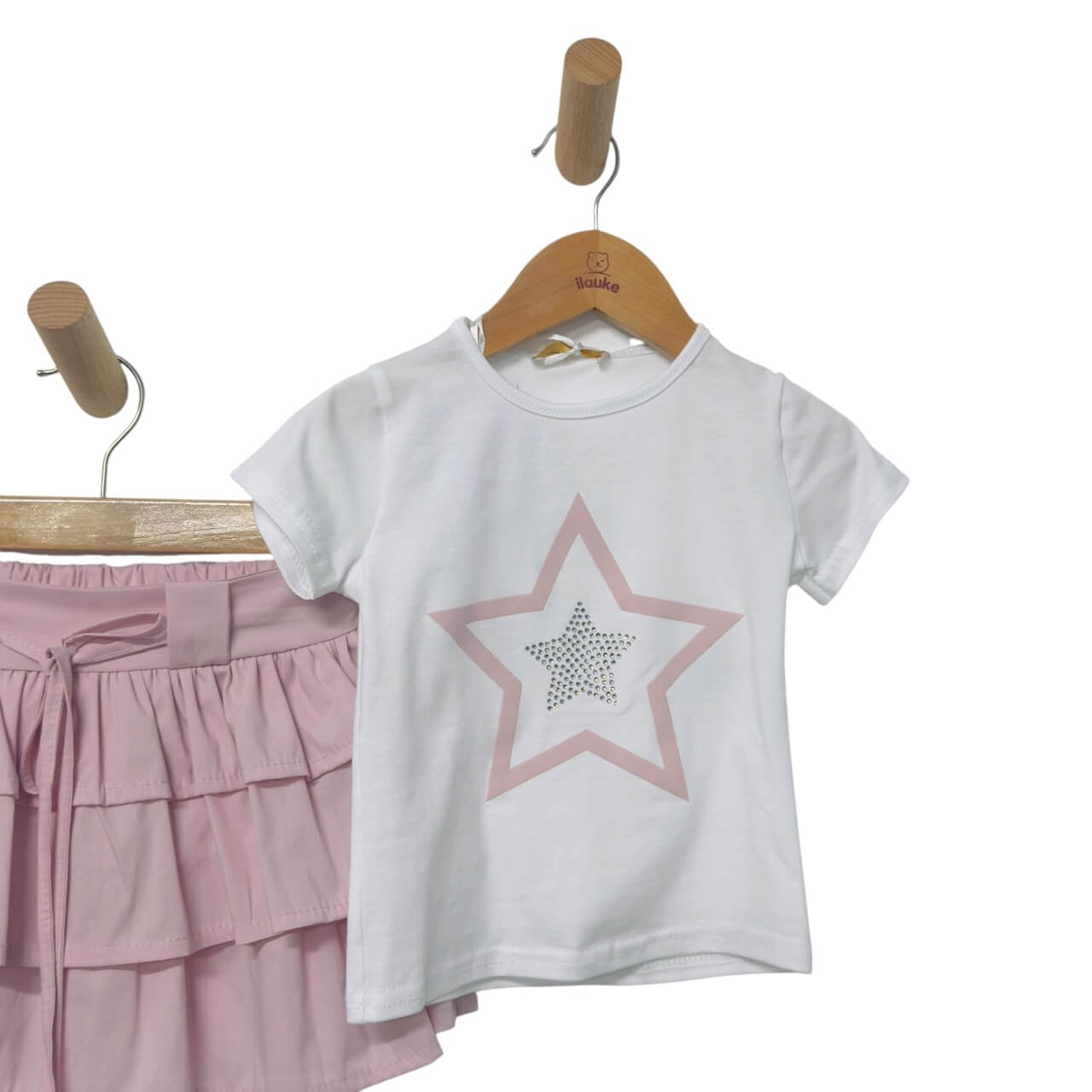 Jupe complète à volants pour fille
