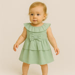 Robe en coton pour bébé fille
