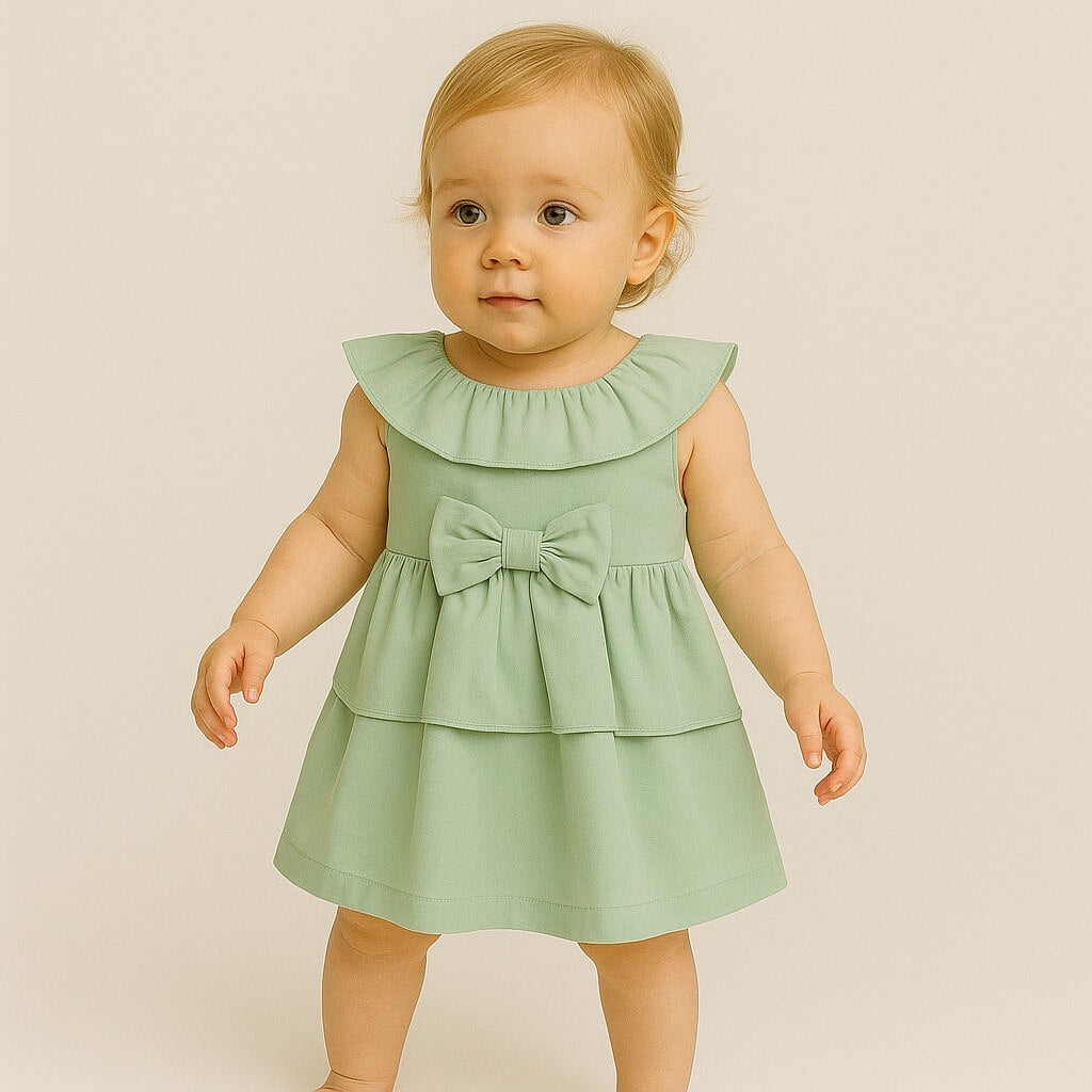 Robe en coton pour bébé fille