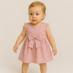 Robe en coton pour bébé fille