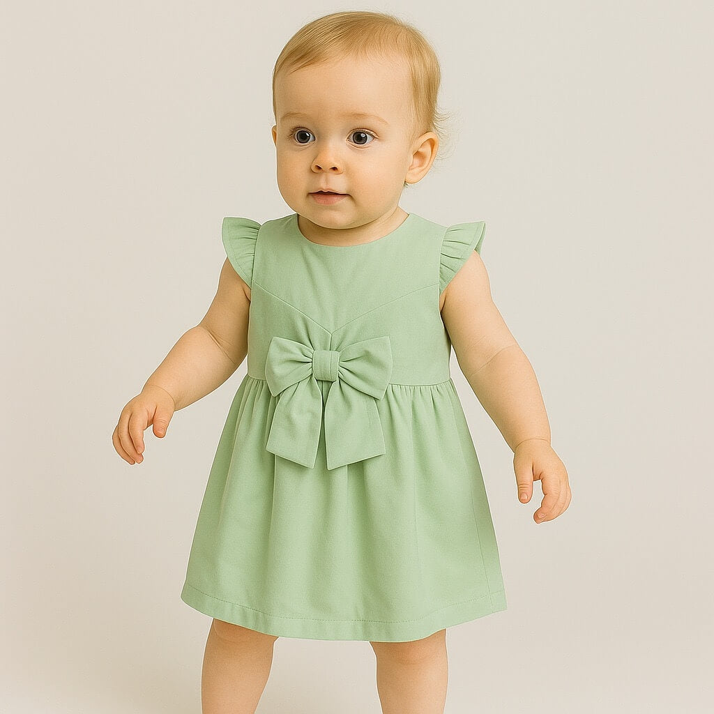 Robe en coton pour bébé fille