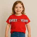 T-shirt Sweet Years anni Bimba