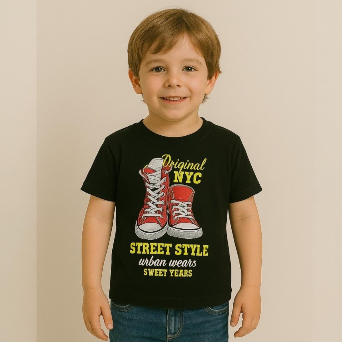T-shirt Sweet Years pour garçon 3/7 ans