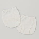 3 culottes en coton et dentelle