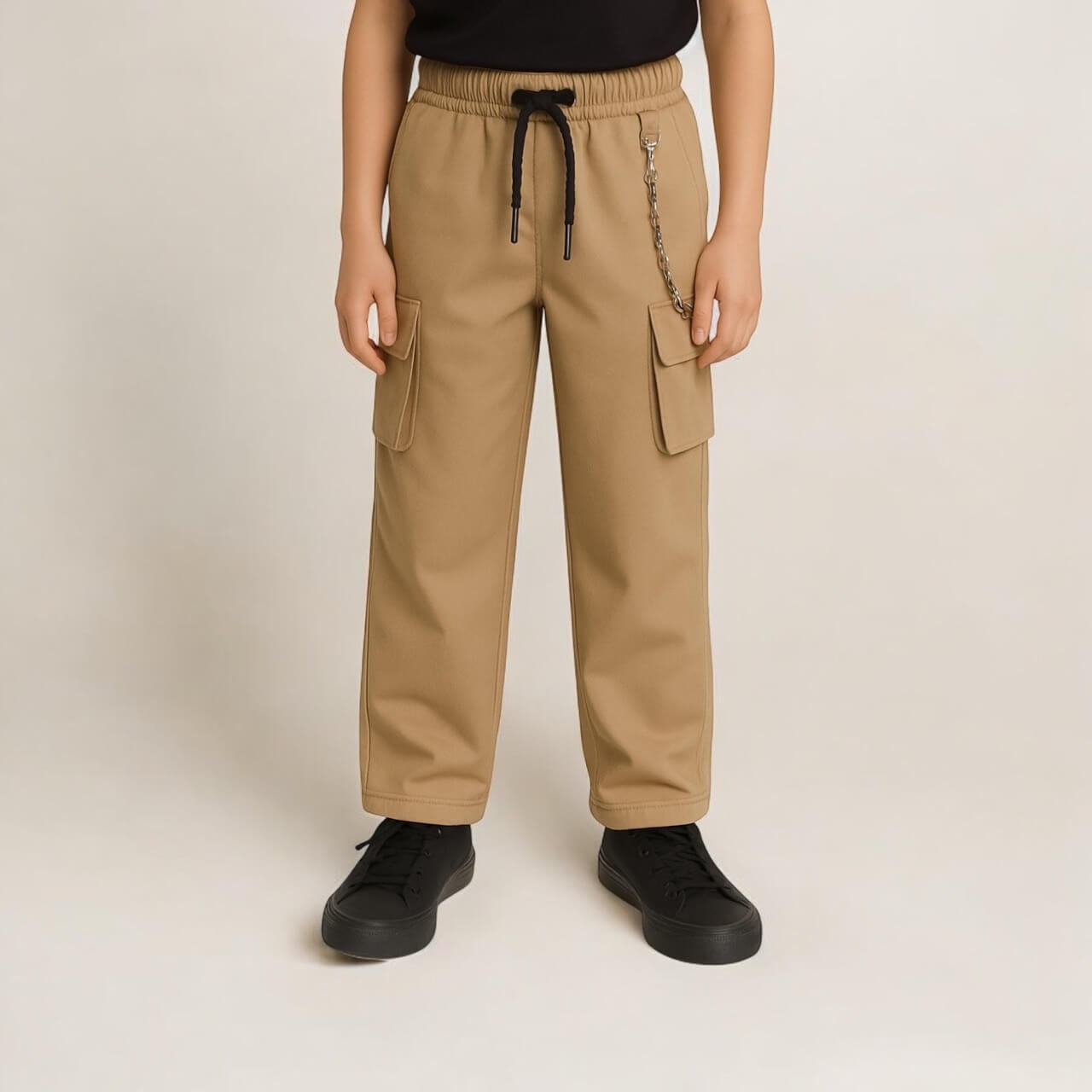 Pantalon cargo Pierre Cardin à poches pour enfants
