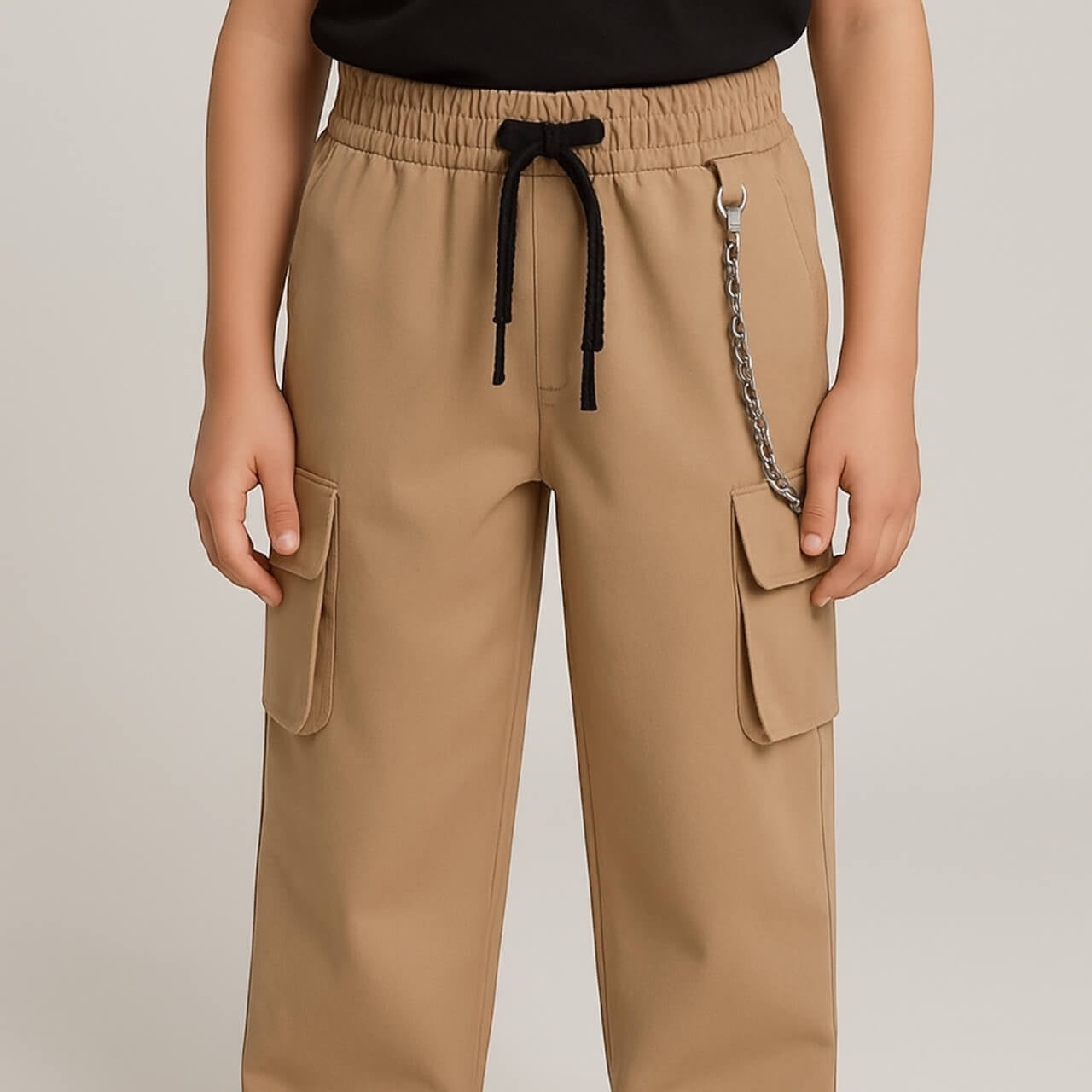 Pantalon cargo Pierre Cardin à poches pour enfants