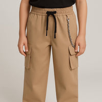 Pantalon cargo Pierre Cardin à poches pour enfants
