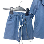 Tenue en jean pour nouveau-né
