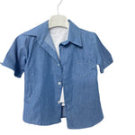 Tenue en jean pour nouveau-né