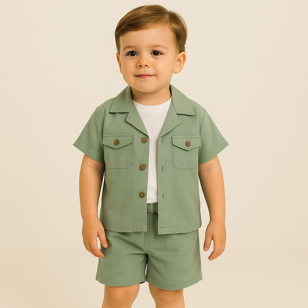 Tenue 3 pièces rebelle pour bébé