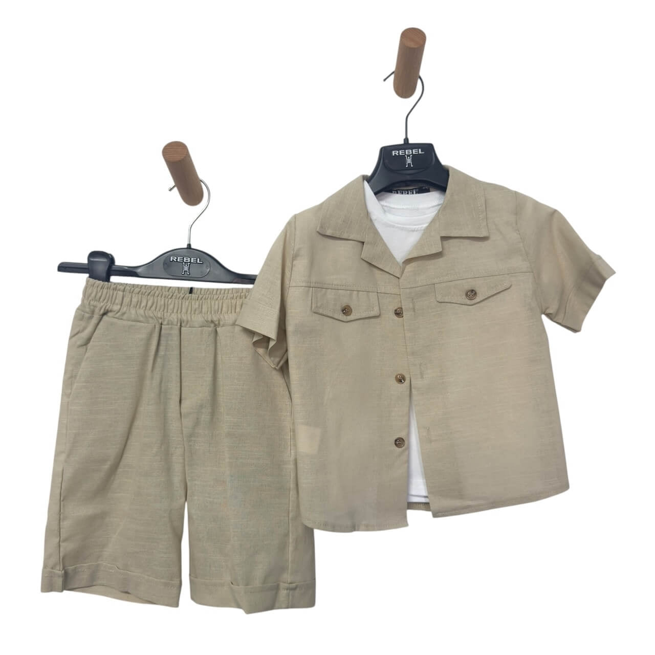 Completo 3 Pezzi Neonato Rebel