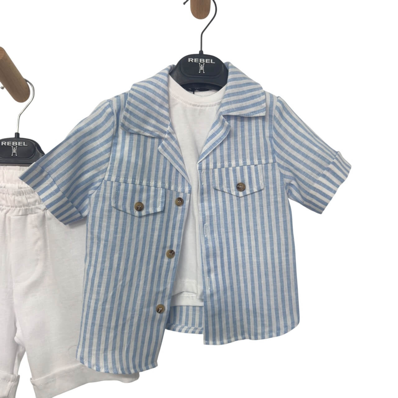 Tenue 3 pièces rebelle pour bébé