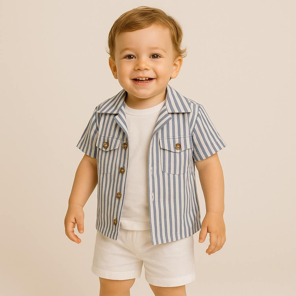 Tenue 3 pièces rebelle pour bébé