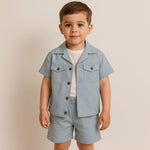 Tenue 3 pièces rebelle pour bébé