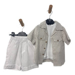 Tenue 3 pièces rebelle pour bébé