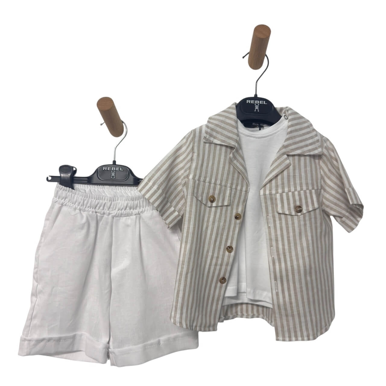 Tenue 3 pièces rebelle pour bébé