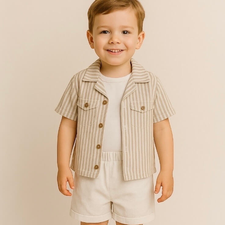 Tenue 3 pièces rebelle pour bébé