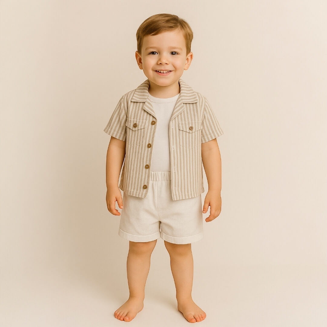 Tenue 3 pièces rebelle pour bébé