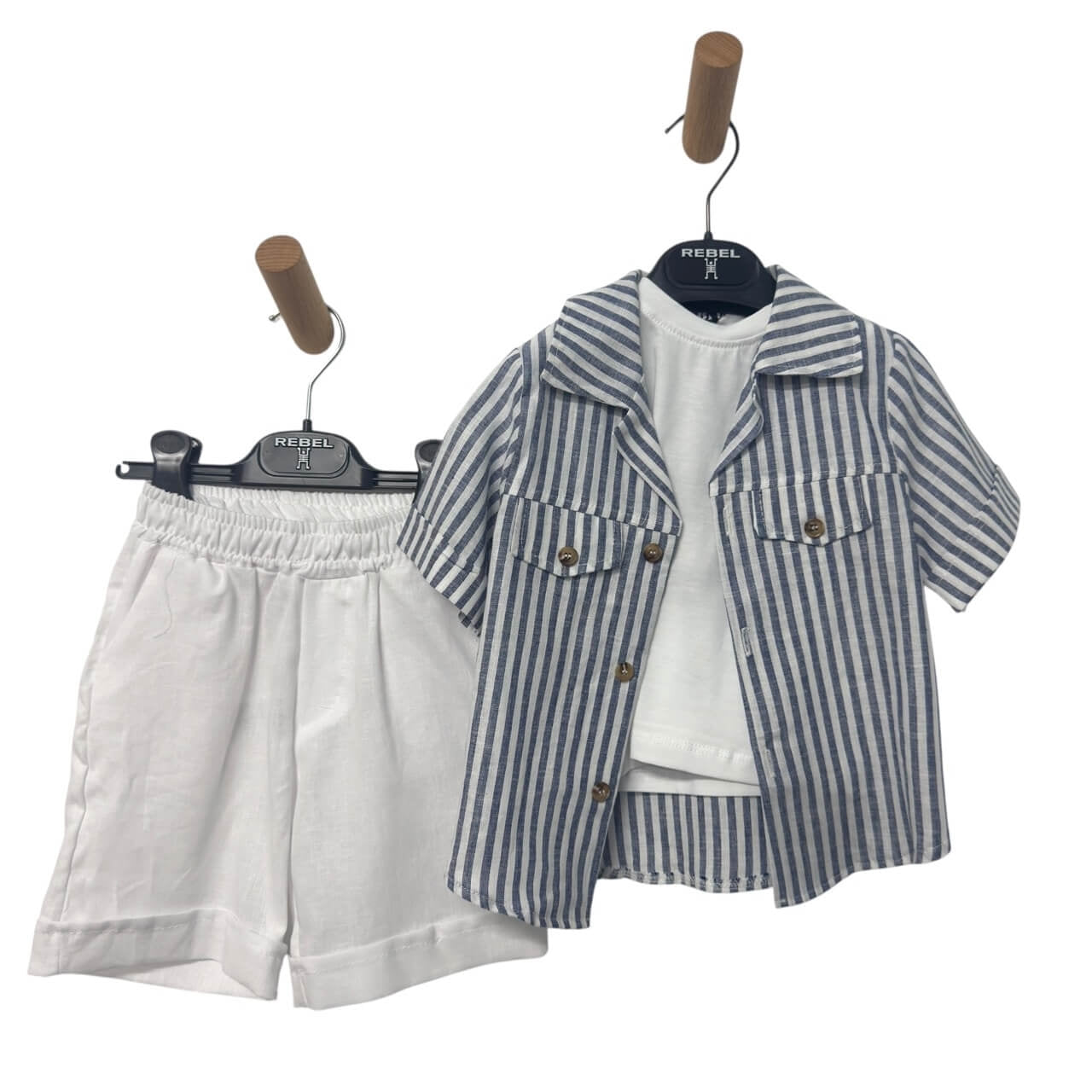 Completo 3 Pezzi Neonato Rebel