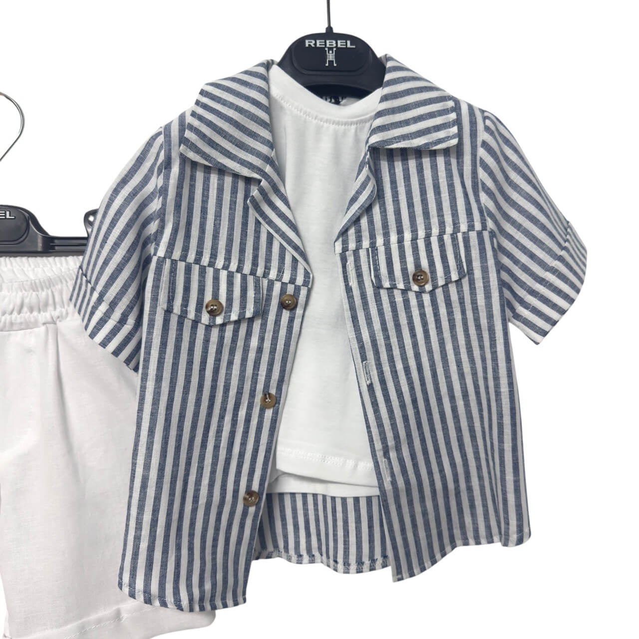 Completo 3 Pezzi Neonato Rebel